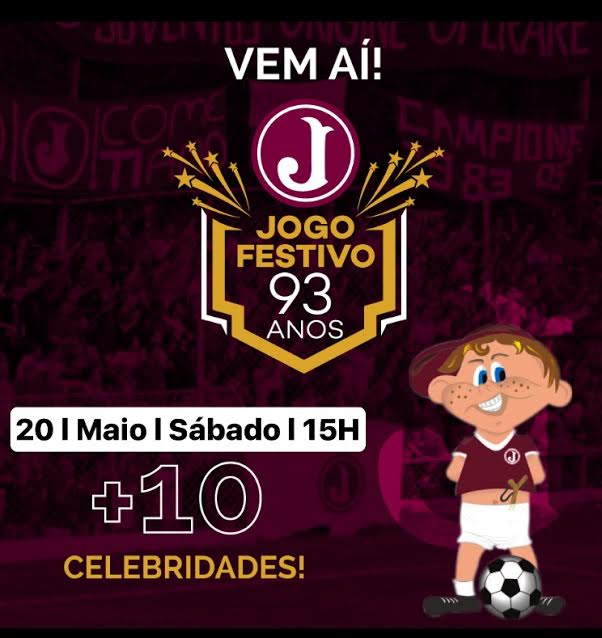 Jogo Festivo 93 anos do Moleque Travesso!