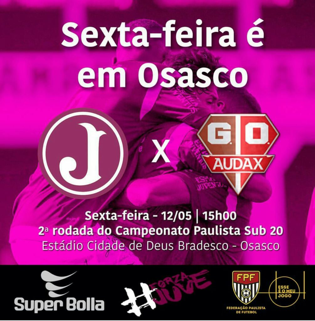 Juventus enfrenta Audax no Paulista Sub 20