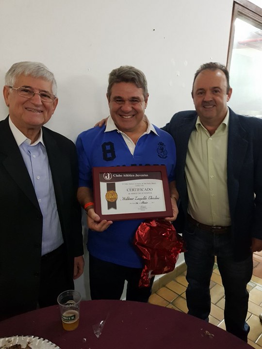 Homenagem ao “Amigo do Juventus”