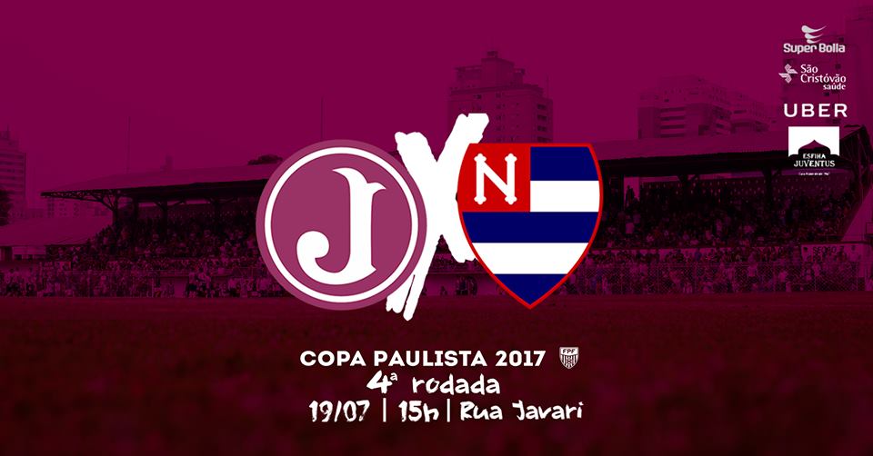 Ingressos Juventus x Nacional – 4ª rodada da Copa Paulista