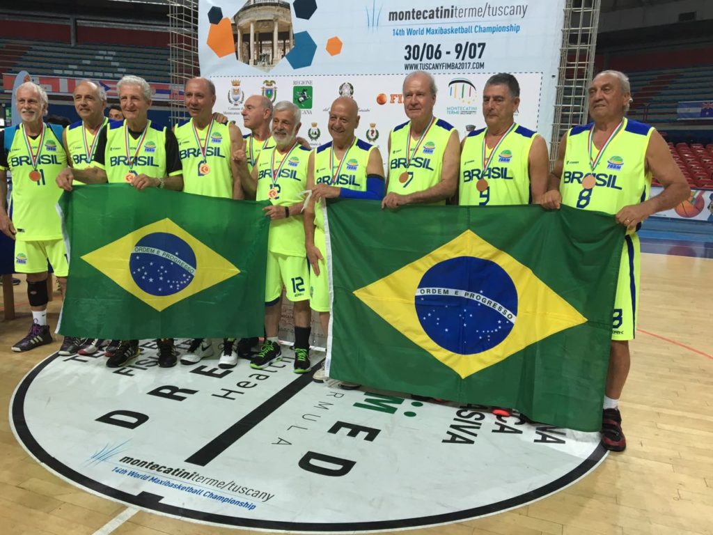 Atletas Juventinos se destacam no Mundial de Basquetebol Master