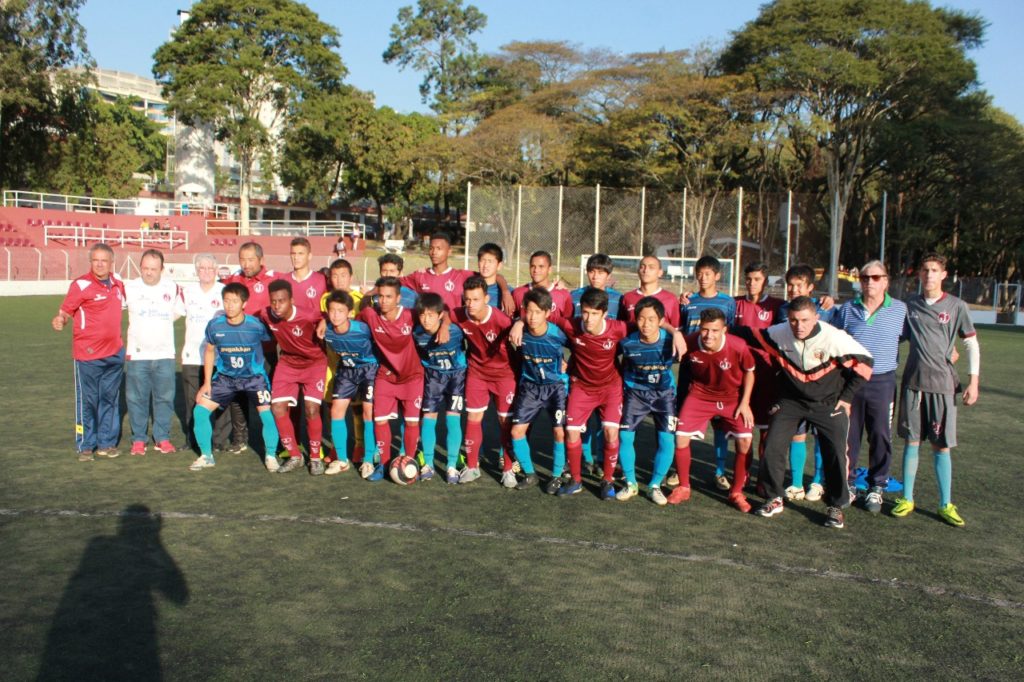 Sub 16 empata com time japonês em jogo amistoso