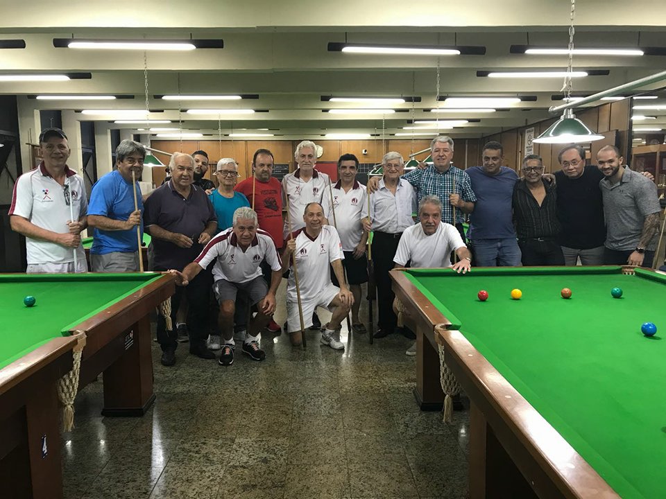 Departamento de Sinuca realiza a 1ª rodada do 14ª Campeonato Interno