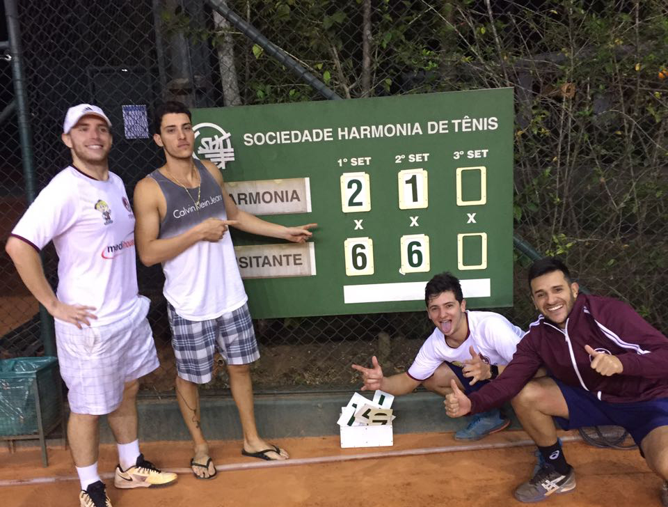 Tenistas juventinos garantem a Semifinal do Interclubes na categoria 3 M1