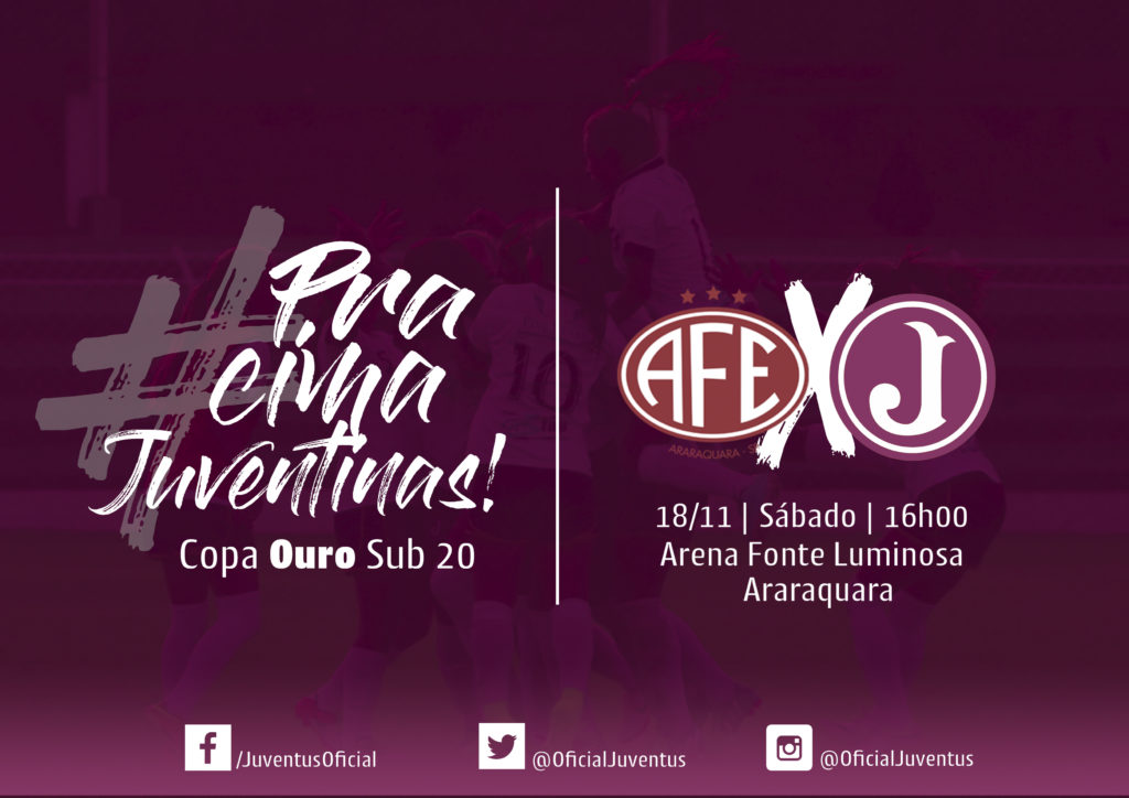 Juventus disputa a final da Copa Ouro Sub 20 Feminino com a Ferroviária
