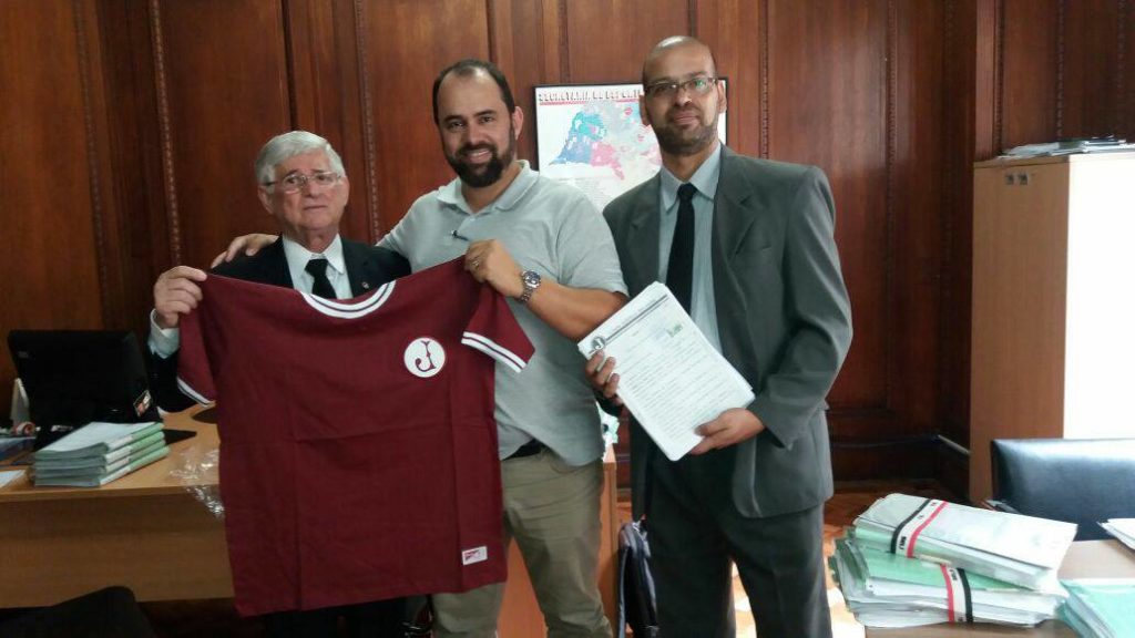 Presidente Domingos Sanches visita Secretaria de Esporte, Lazer e Juventude