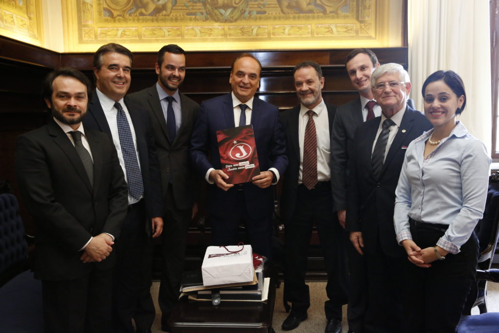 Presidente Domingos Sanches visita o Tribunal de Justiça do Estado de São Paulo
