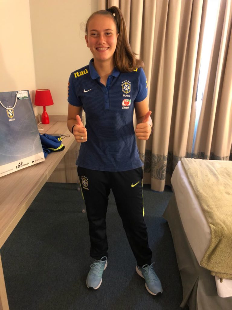 Atleta juventina é convocada para a Seleção Brasileira de Futebol