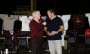 Presidente Domingos Sanches e o jornalista Fredy Junior