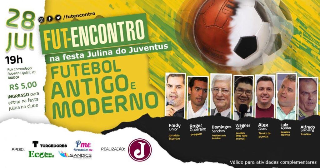 Arraiá do Juve apresenta: Fut-Encontro