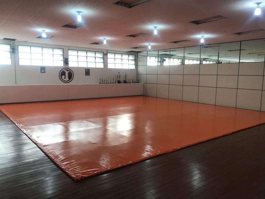 Tudo pronto: Sala de Karatê passa por reforma