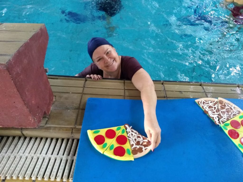 Dia das Crianças foi comemorado na piscina térmica