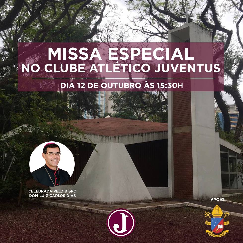 Juventus recebe missa no 12 de outubro