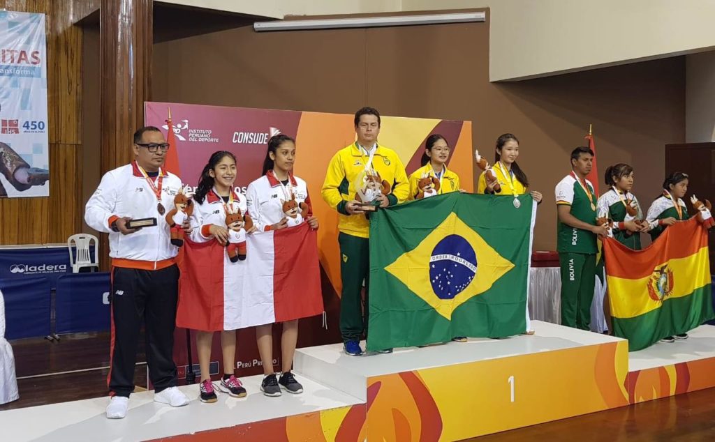 Mesatenista do Juventus conquista medalhas no Sul-americano