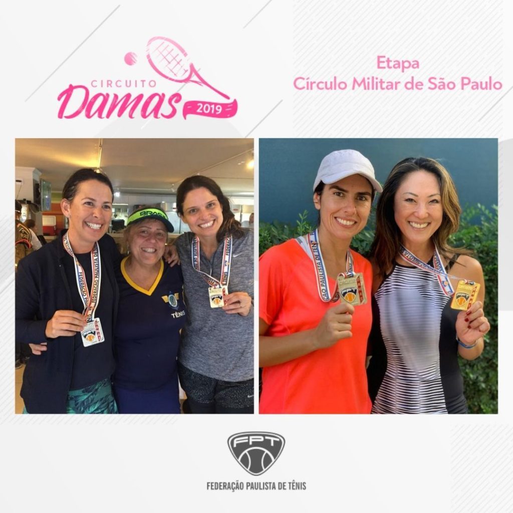 Júlia Kim é campeã do Torneio de Tênis de Damas