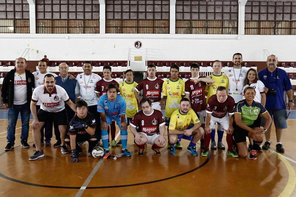 Juventus/Cantinho da Paz e Seleção Brasileira de Futsal Down fazem jogo-treino