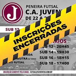 Futsal – Inscrições Encerradas