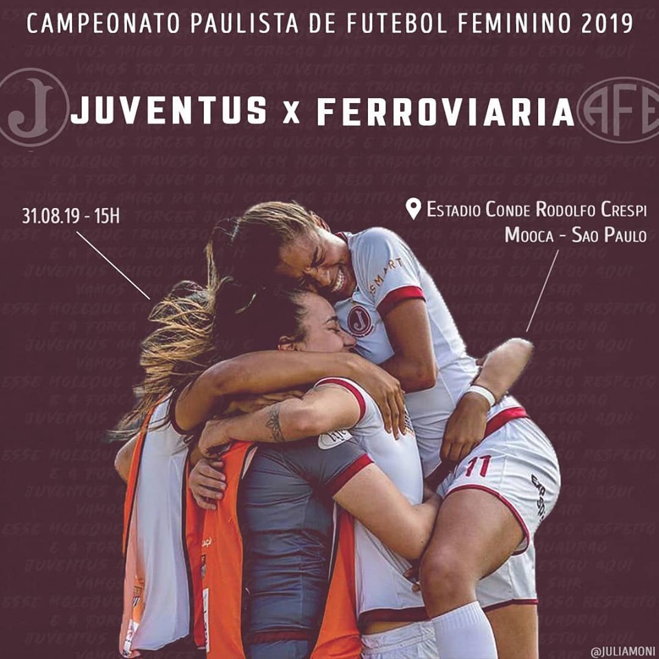 Juventus busca a vitória para classificação à próxima fase do Paulista Feminino