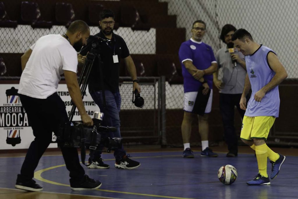 Juventus sedia amistoso da Seleção Brasileira de Futsal Down x Seleção Paulista Futsal Down