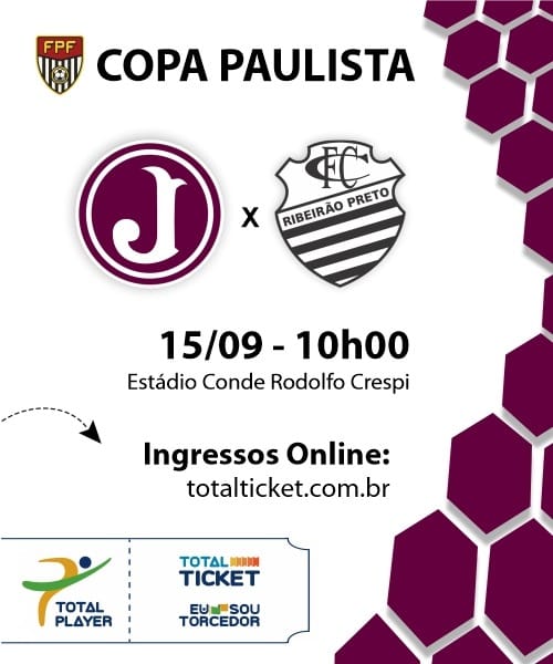 Ingressos: Juventus x Comercial – 15 de Setembro de 2019