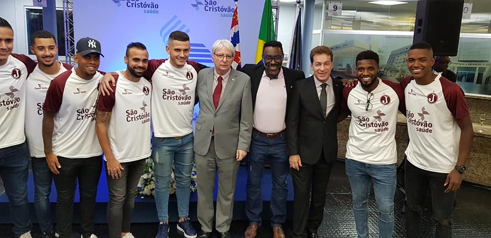Presidente e Atletas Juventinos prestigiam o novo Centro Laboratorial Américo Ventura