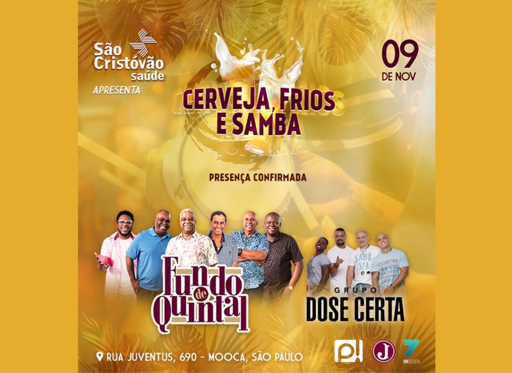Festa Cerveja, Frios e Samba