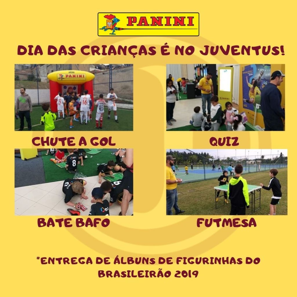 No Dia 12 de Outubro, o Lugar do Seu Filho é no Juventus!