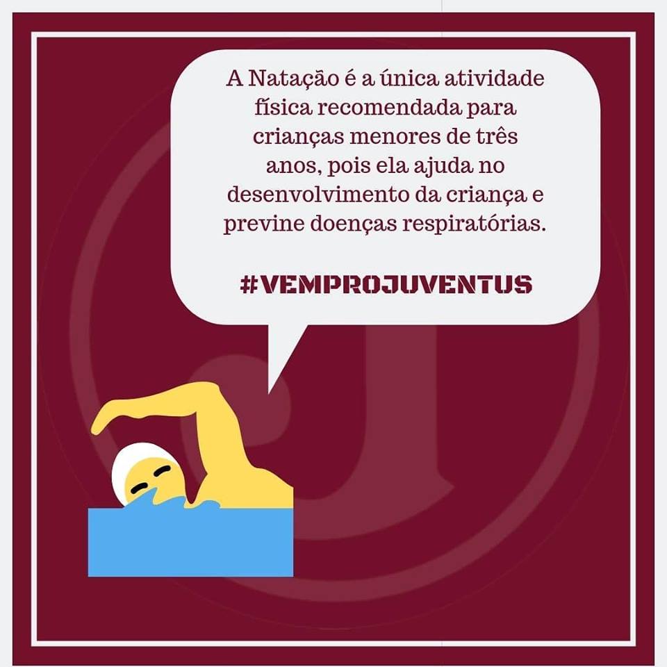 NATAÇÃO É NO JUVENTUS!
