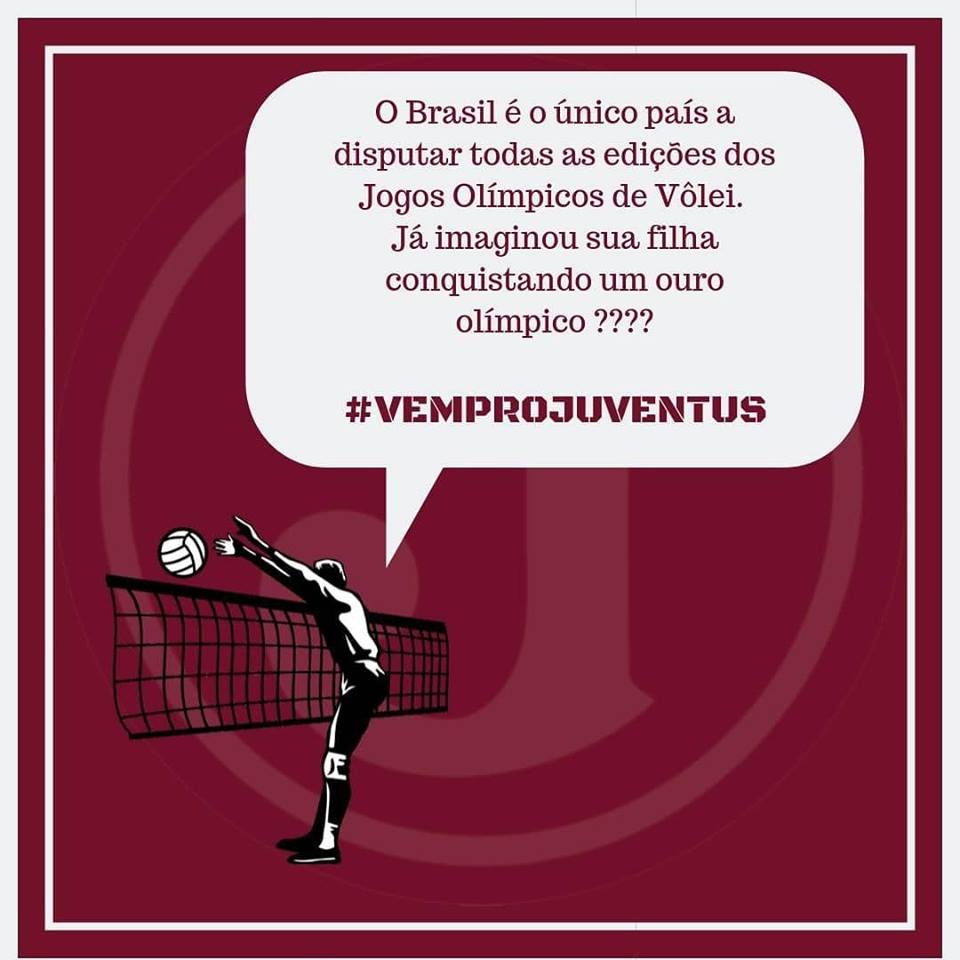 ESCOLA DE VÔLEI FEMININO NO JUVENTUS!!!