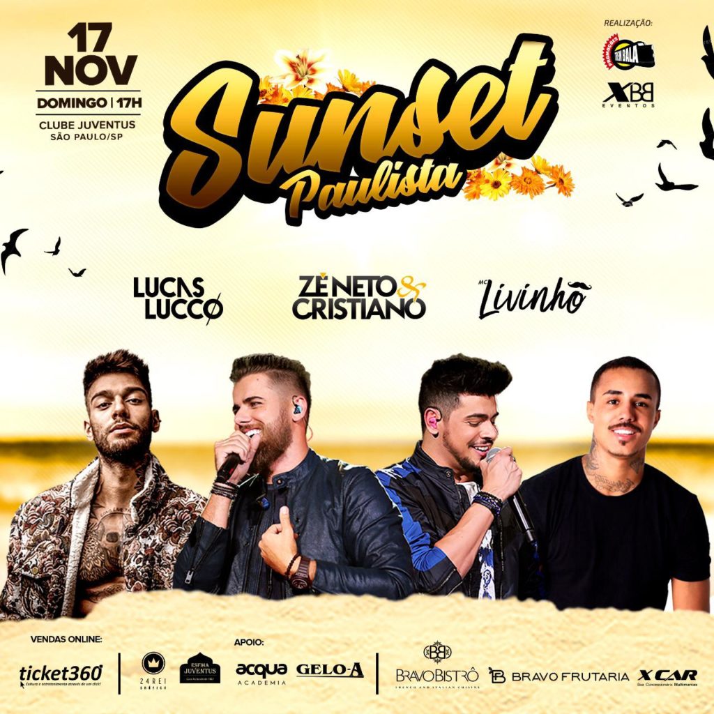 Zé Neto & Cristiano, Lucas Lucco, Livinho e Muito Mais