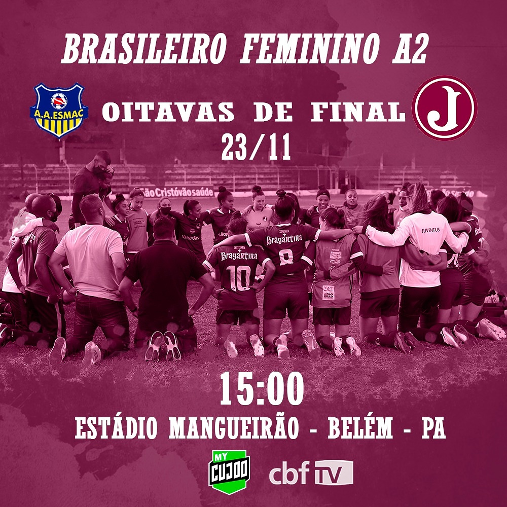 Juventus encara Esmac-PA pelas Oitavas de Final do Brasileiro A2
