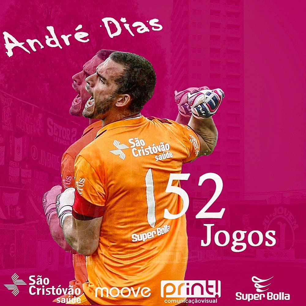 André Dias bate a marca de 152 jogos pelo Juventus