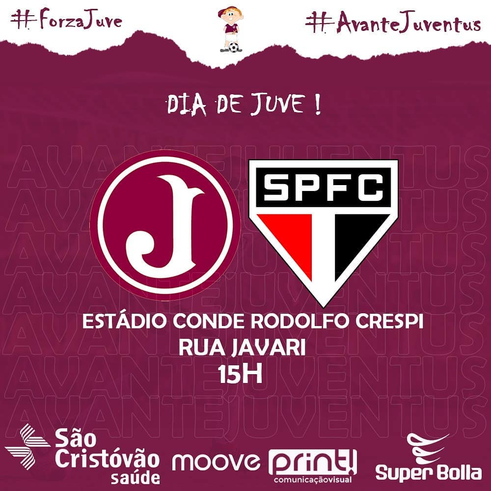 Juventus encara São Paulo no Paulista Sub 20