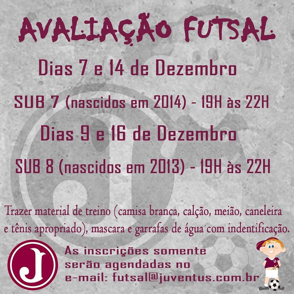 Avaliação de Futsal