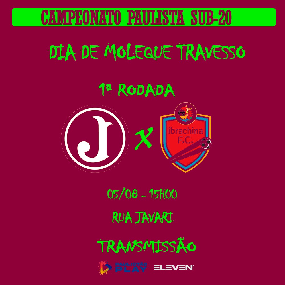 Sub 20 estreia no Paulista diante do Ibrachina