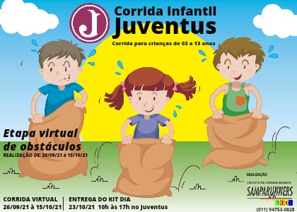 Comunicado Corrida Infantil Juventus – Samparunners kids – 20/21