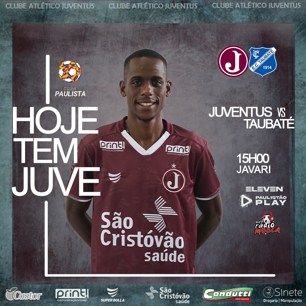 Juventus busca vitória contra o Taubaté em casa