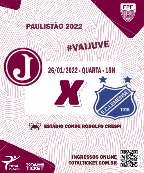 Ingressos Juventus x Lemense – Paulista A2