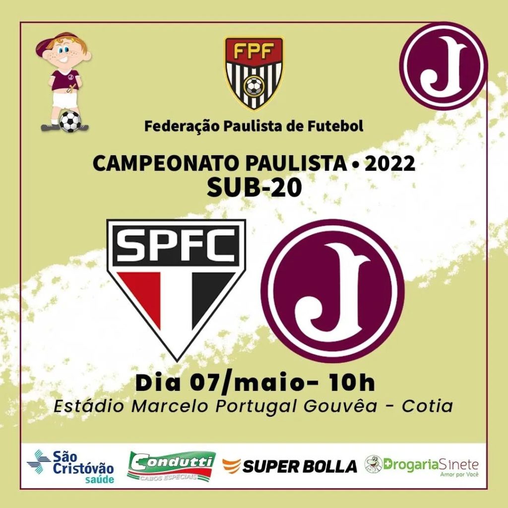 Moleque enfrenta São Paulo no Paulista Sub 20