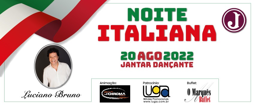 Juventus promove Noite Italiana com Luciano Bruno