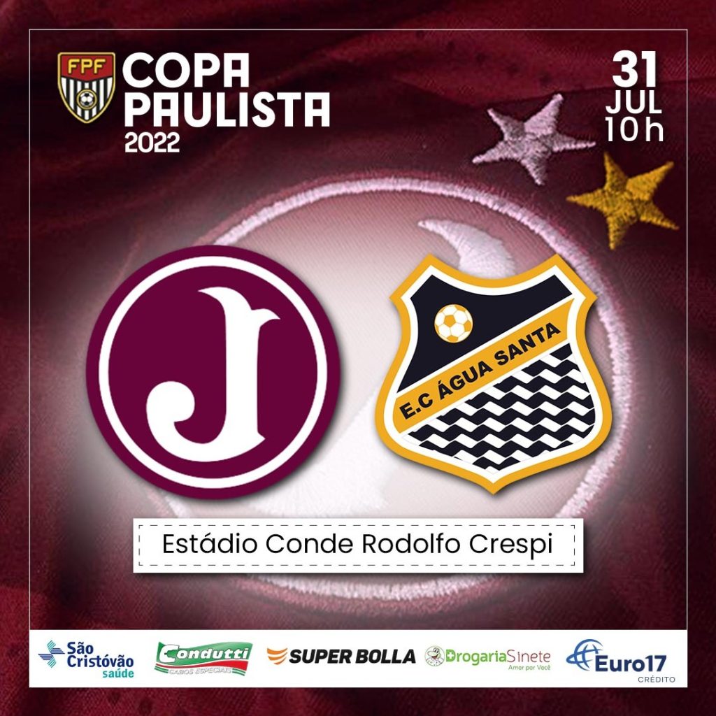 Ingressos Juventus X Água Santa
