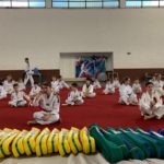 Clube promove evento para troca de faixas no Taekwondo
