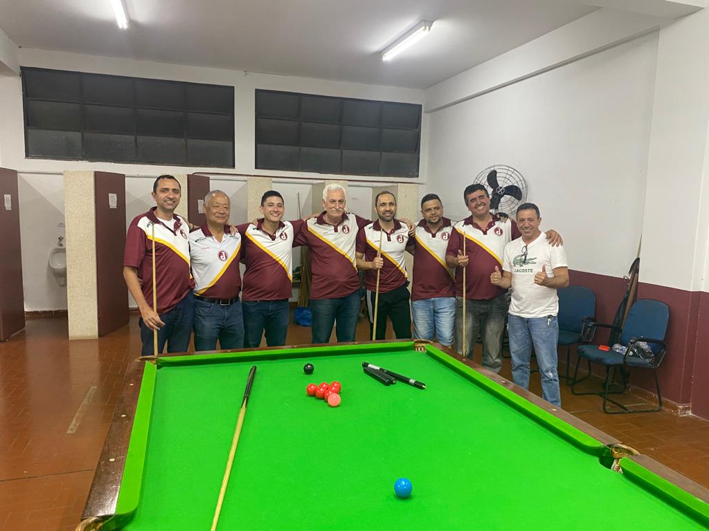 Juventus sagra-se campeão Interclubes Prata dos Amigos do ABC/SP de Snooker, na modalidade Six Reds