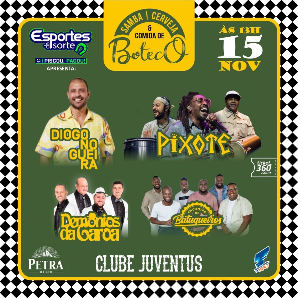 Festa do Samba, Cerveja e Comida de Boteco 2022