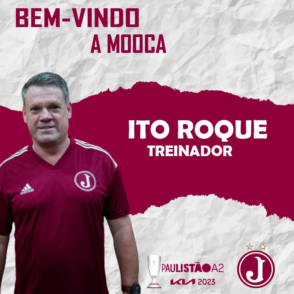 Juventus anuncia o técnico Ito Roque para a disputa do Paulista A2 2023