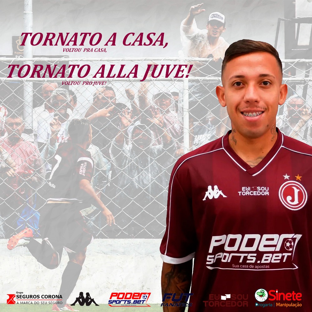 Juventus anuncia a contratação do meia-atacante Cesinha