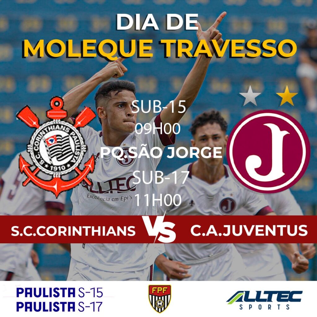Paulista Sub15/17 – Corinthians x Juventus