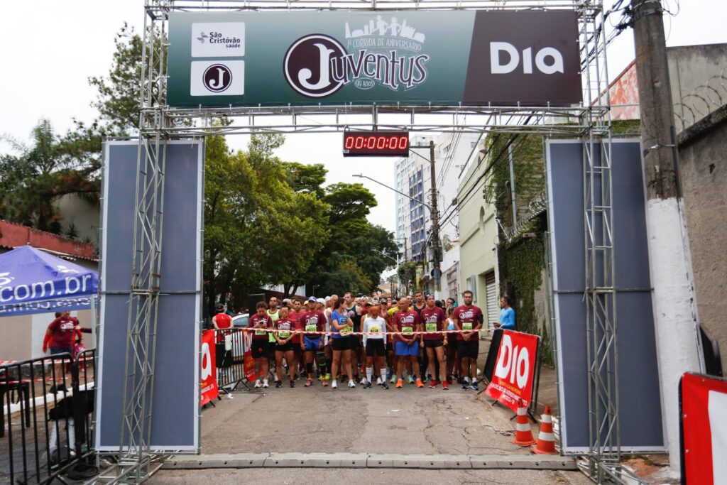Juventus e Crono Sports realizam a 1ª Corrida de Aniversário de 99 Anos do Clube