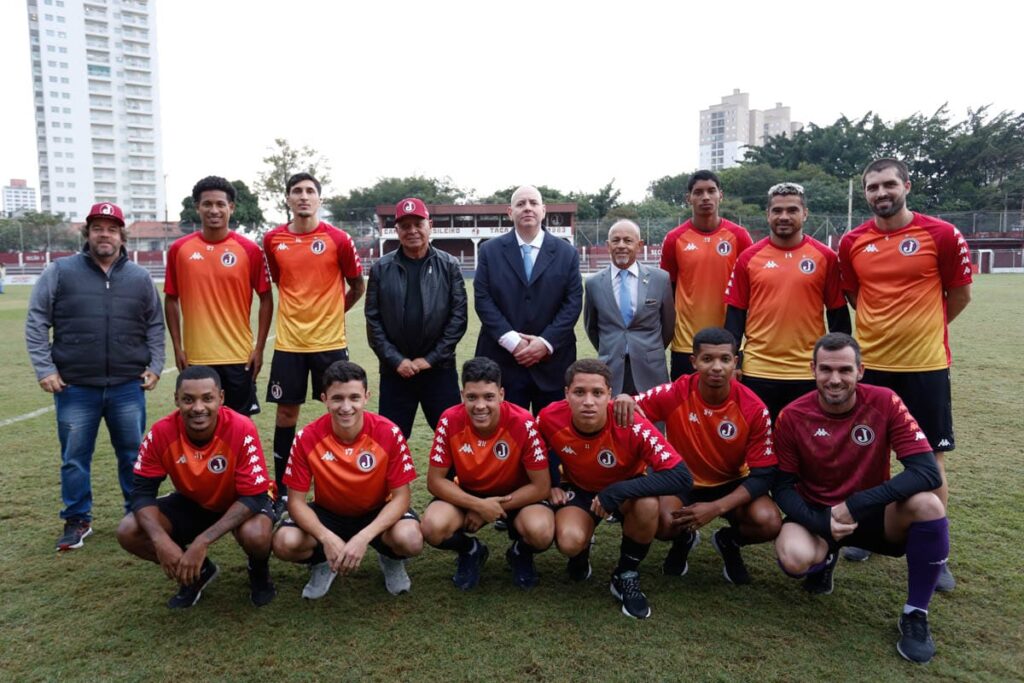 Elenco juventino se apresenta na Javari para a disputa da Copa Paulista 2023