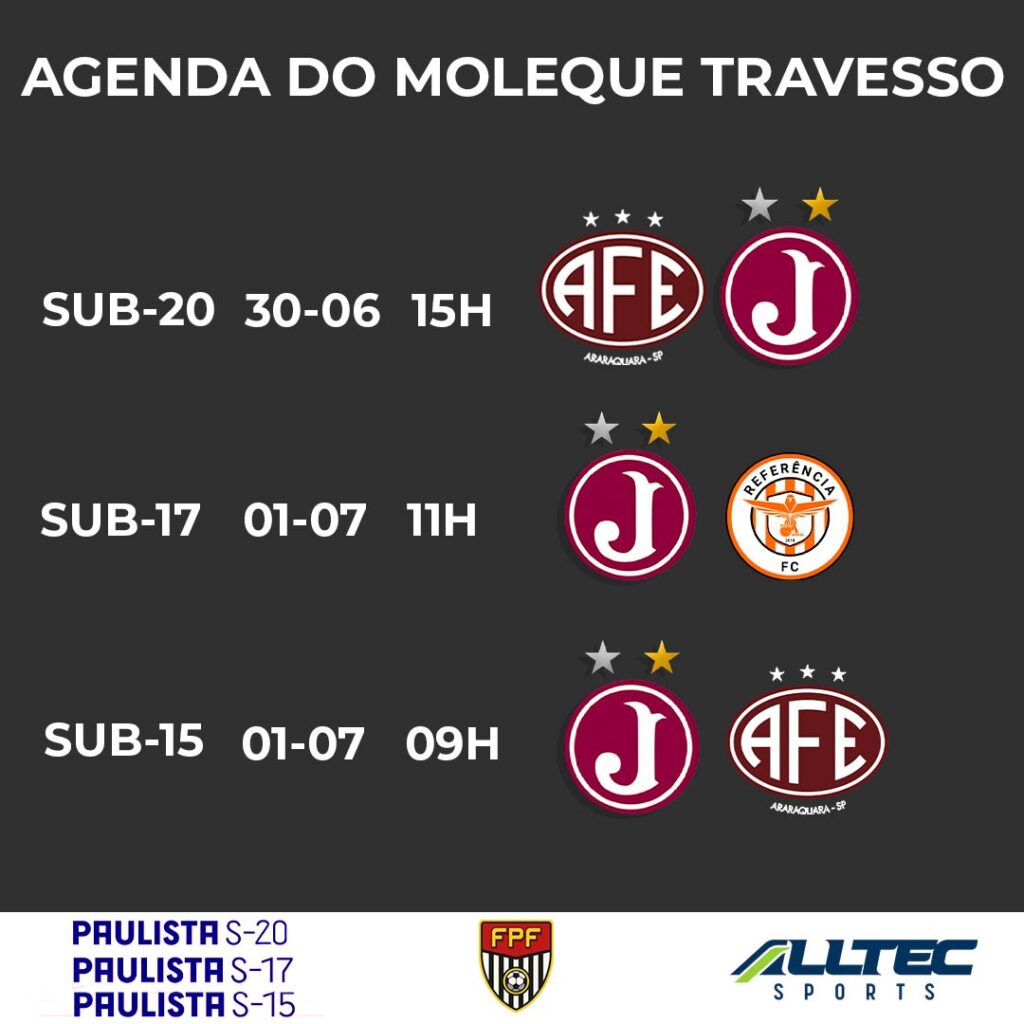 Categorias de Base voltam a atuar nos Paulistas nesta sexta e sábado